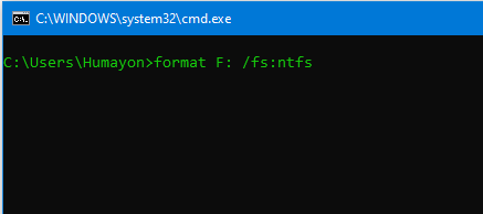 format-drive-using-cmd